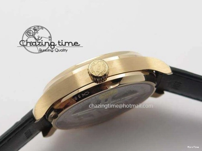MIROTIME 0715 Portuguese Real PR RG IW5007 ZF 1:1 Best Edition Black Dial On Black Leather Strap A52010 V FreshLook 7304